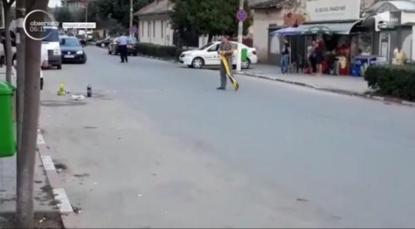 Copil de patru ani, lovit cu maşina de un membru al clanului Bercea