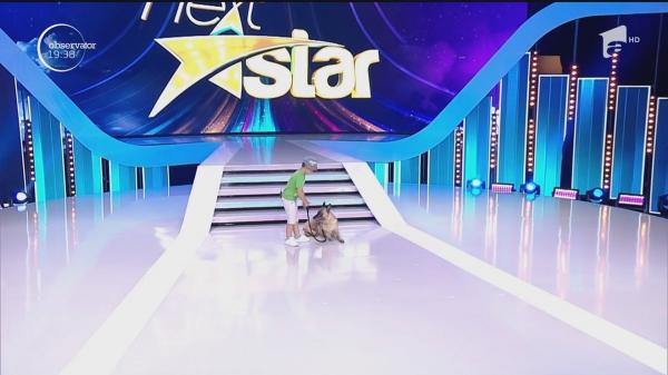Un dresor de șase ani, vedetă la „Next Star”