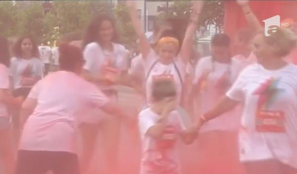 Color Run 2018: peste 3500 de oameni au luat startul cursei, la Mamaia