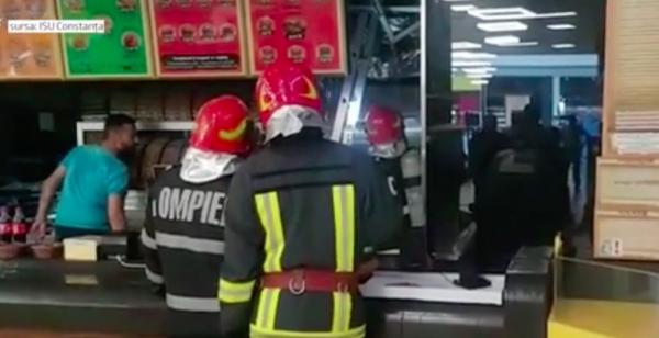 Panică într-un mall din Constanţa, unde a izbucnit un incendiu. Peste 1500 de oameni erau în clădire