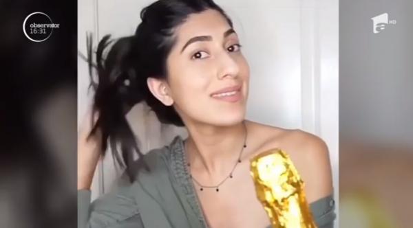 Tratament de păr cu şampanie! Ce spun specialiştii despre noua invenţie a vloggeriţelor