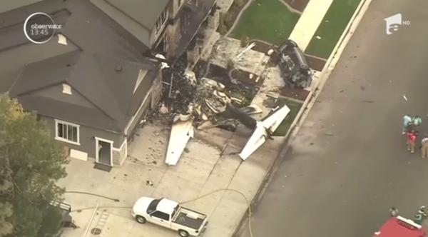 Caz înfiorător în Statele Unite. Un pilot şi-a prăbuşit în mod intenţionat avionul peste propria locuinţă