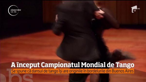 A început Campionatul Mondial de Tango