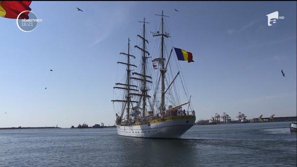 Bricul Mircea a plecat în cel de-al doilea voiaj de instrucţie pe mare din acest an
