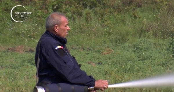 Ancheta violenţelor de la proteste continuă. Jandarmeria a făcut o demonstraţie cu gaze în poligon