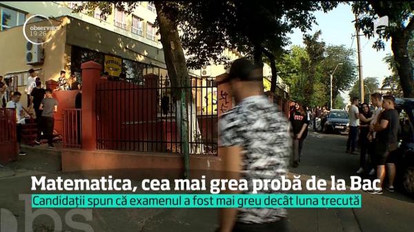 Candidaţii la Bacalaureatul de toamnă au dat proba la matematică ori istorie