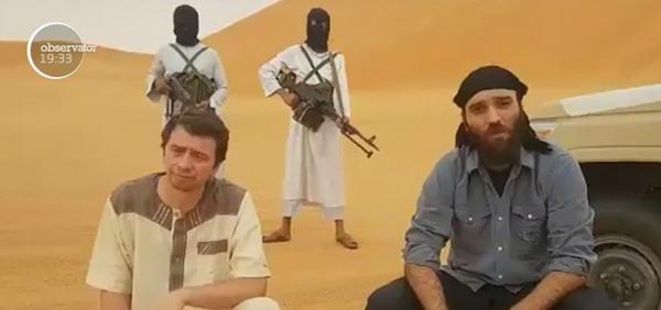 Primele imagini cu românul răpit în Libia