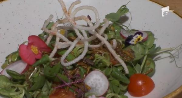 Viermi și greieri, noi ingrediente pentru salată! Românii au prins gustul insectelor comestibile, care se găsesc uşor la raft