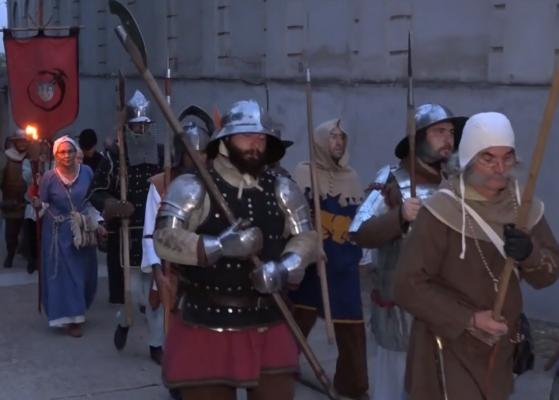 Bătrâna cetate a Severinului a fost din nou plină de cavaleri, oşteni şi domniţe