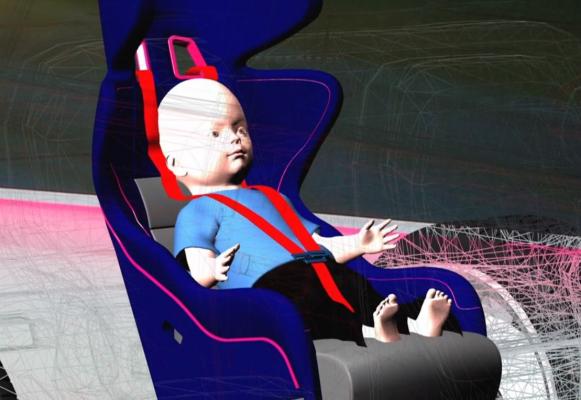 Scaunul auto, un pericol imens pentru copii, dacă nu este montat corect