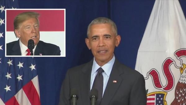 Barack Obama și Donald Trump s-au atacat reciproc, cu discursuri tăioase