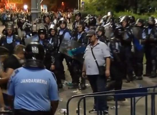 Jandarmeria Română acuză o lovitură de stat în cazul protestelor din 10 august