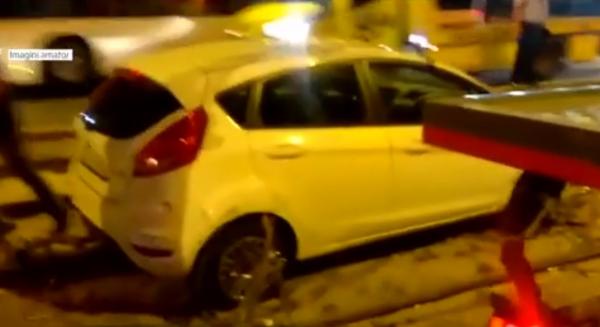 Haos în cartierul Rahova din Capitală, după un accident cu două autovehicule. Circulaţia tramvaielor a fost blocată aproape o oră