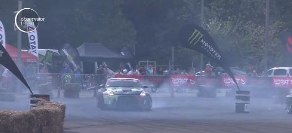 Concursul de drifturi de la Stadionul Naţional. Cel mai tânăr pilot abia a împlinit 12 ani