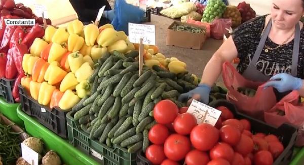 Legumele de toamnă se vând doar cu negocieri serioase. Preţurile sunt prea mari, cred cumpărătorii