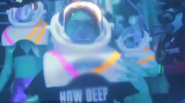 Cea mai adâncă piscină din lume, situată în Italia, a devenit discotecă, pentru o seară