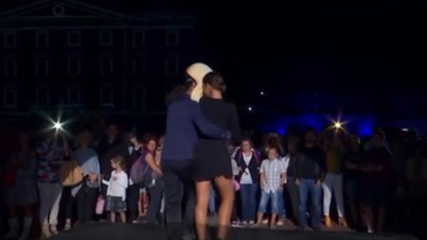 A fost spectacol plin de culoare şi la Timişoara, la un festival dedicat Centenarului