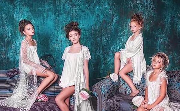 Părinţii mai multor fetiţe din Ucraina, anchetaţi pentru că le-au permis să pozeze în lenjerie intimă