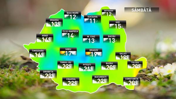 Vremea 29 septembrie. Prognoza meteo anunţă răcire bruscă şi ploi