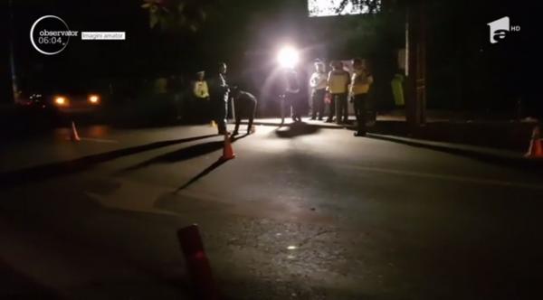 Accident mortal în Capitală. Femeie lovită în plin de o maşină, după ce a traversat strada printr-un loc nepermis