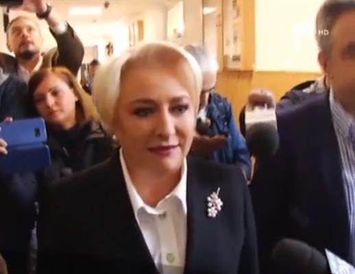 Premierul Viorica Dăncilă a votat la referendumul pentru familie