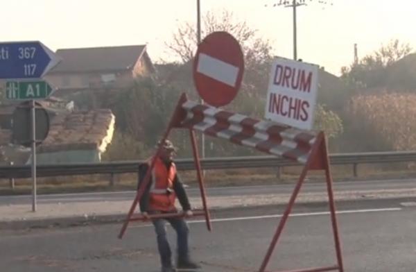 Porţiunea de autostradă A1 dintre nodul Şoimuş şi nodul Simeria Veche, închisă