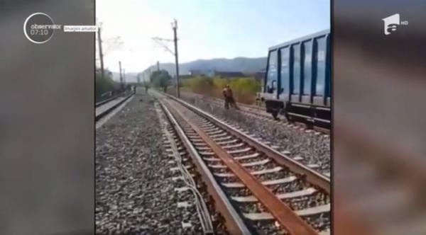 Bărbat de 68 de ani din Mediaș, spulberat de un tren de marfă