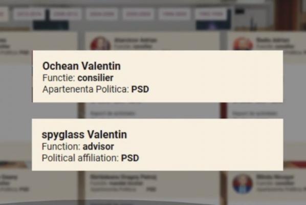 Gafă uluitoare pe site-ul CJ Vrancea! Liviu Pumpkin, Entertainment Bălan și Le Grand Ionel, printre consilieri