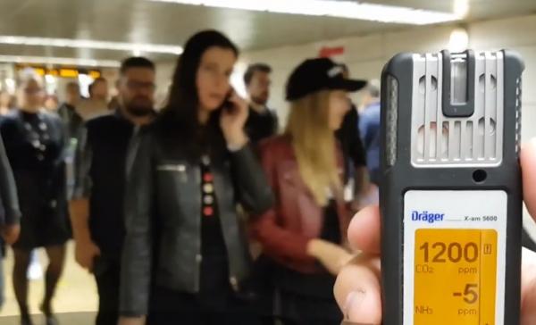 Reporterii Observator au măsurat calitatea aerului de la metrou. Rezultatele sunt îngrijorătoare
