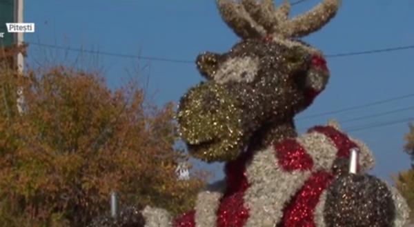 Piteştiul a dat startul operaţiunii "Decoraţiunea de Crăciun"