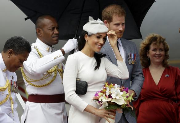 Vizita lui Meghan Markle, întreruptă brusc într-un oraș din Fiji