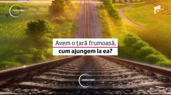 Avem o ţară frumoasă, dar cum ajungem la ea? Mai bine de 65 la sută din şinele de cale ferată au durata de viaţă expirată