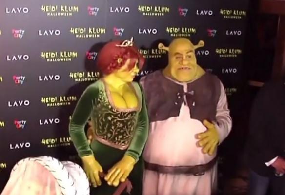 Heidi Klum, machiaj de nouă ore pentru seara de Halloween