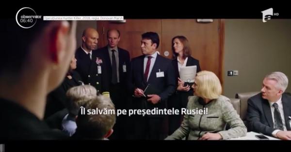 Noul film al lui Gerard Butler, "Operaţiunea Hunter Killer", are probleme în Rusia şi Ucraina