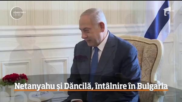 Premierul Viorica Dăncila s-a întâlnit cu omologul său israelian, Benjamin Netanyahu