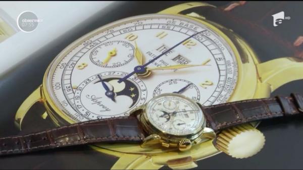 Un ceas Patek Philippe, evaluat la 4 milioane de euro, a fost scos la licitatie