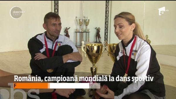 România, campioană mondială la dans sportiv