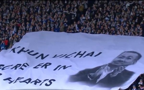 Omagiu pentru fostul patron al clubului Leicester, mort în urma unui accident de elicopter