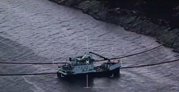 Accident naval în largul coastelor Norvegiei. O fregată a marinei s-a scufundat aproape complet