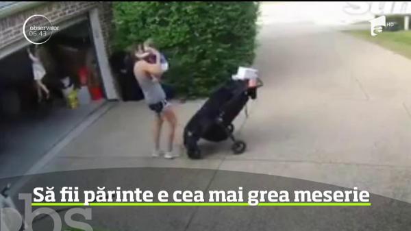 O mamă a tras o sperietură groaznică după ce şi-a scăpat din ochi fiica