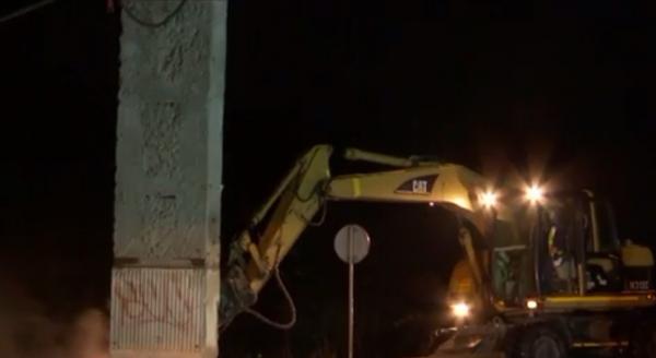 A fost dărâmată poarta de la intrarea în Timișoara