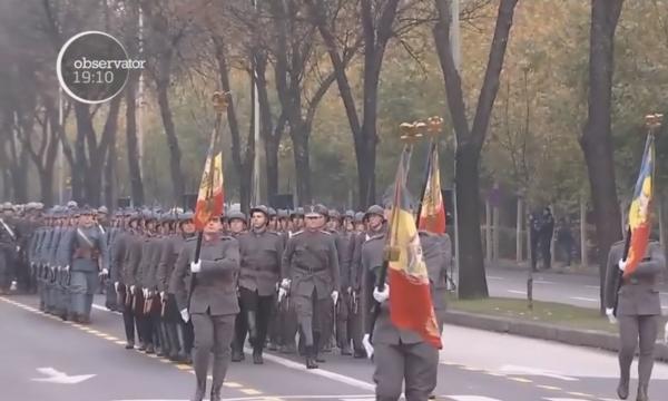 Repetiție generală, cu 4000 de soldați pentru parada de 1 decembrie, în București