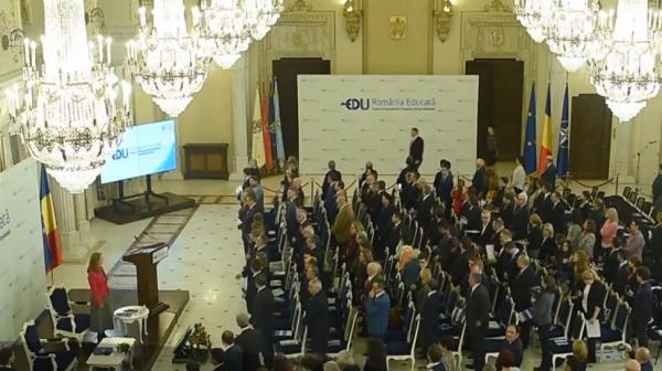 Klaus Iohannis a lansat proiectul "România Educată", dedicat reformei în învățământ și cercetare