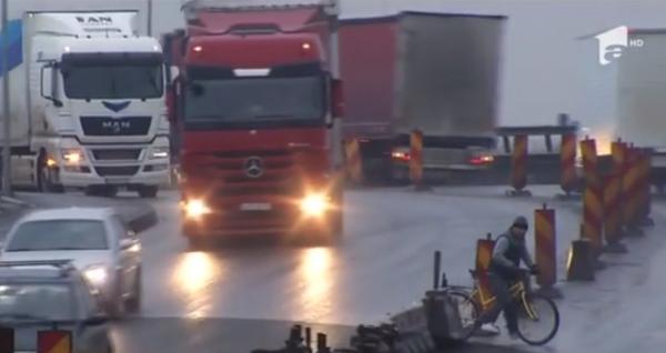 Centura Capitalei, un pericol pentru șoferi