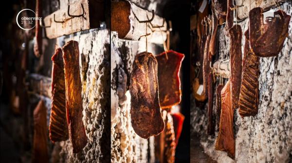 Mezelurile tradiționale de la Salina Turda, vândute la automat