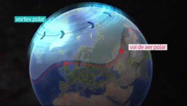 Un vortex polar se îndreaptă spre România. Meteorologii anunţă o răcire dramatică a vremii (Video)