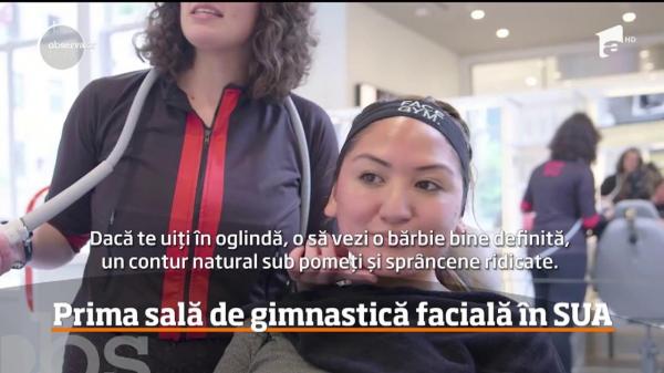 Prima sală de gimnastică facială din lume, deschisă la New York