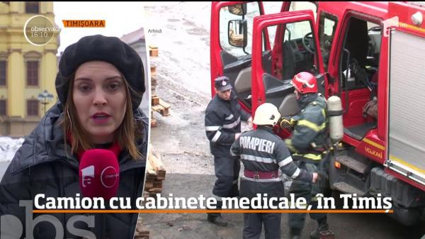 Proiect inedit. Camion cu cabinete medicale, în Timiș