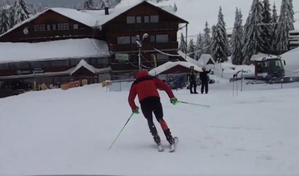 Schior din Timorul de Est, antrenamente în România. În țara lui temperaturile nu coboară sub 25 de grade