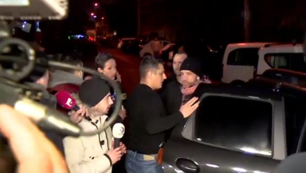 Primele imagini cu falsul medic italian, adus la audieri (Video)